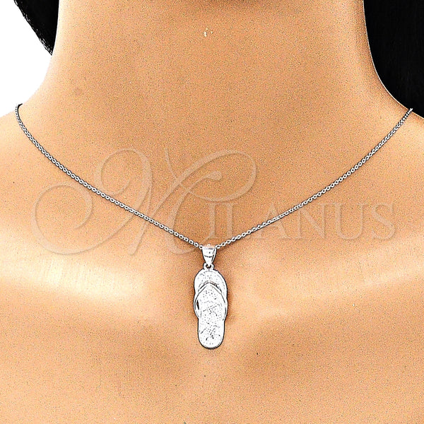 Sterling Silver Pendant — Fancy Pendant Shoes and Turtle Design Polished Raw — alternate product view — SKU 149062 | Plata 925 dije — elegante Pendant Shoes and Turtle diseño pulido Raw — SKU 149062