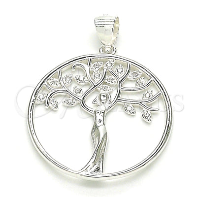 Sterling Silver Tree Pendant 05.398.0063 for wholesale, main product view