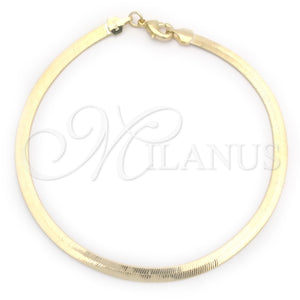 Gold Filled Bracelet — Basic Bracelet Polished 03.02. 03 MM Thickness 7 — main product view — SKU 149175 | Oro Laminado brazalete — básico Bracelet pulido 03.02. 03 MM Thickness 7 — SKU 149175