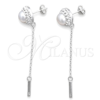 Plateada Plata Esterlina Aretes, vista principal del producto de Plata 925 por Mayoreo, vista principal del producto