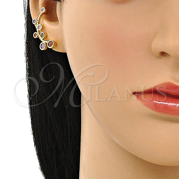 Gold Filled Ring — Earcuff with Multicolor Cubic Zirconia Polished 02. — alternate product view — SKU 149267 | Oro Laminado anillo — Earcuff with Multicolor Cubic Zirconia pulido 02. — SKU 149267