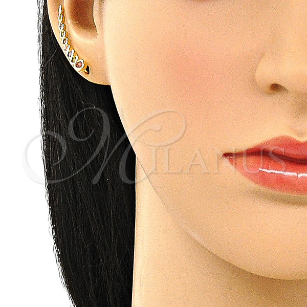 Gold Filled Ring — Earcuff with Multicolor Cubic Zirconia Polished 02. — alternate product view — SKU 149273 | Oro Laminado anillo — Earcuff with Multicolor Cubic Zirconia pulido 02. — SKU 149273
