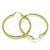 Oro Laminado Large Hoop, Gold Filled Style Polished, Golden Finish, 02.213.0243.1.50