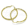 Oro Laminado Large Hoop, Gold Filled Style Polished, Golden Finish, 02.213.0243.1.50