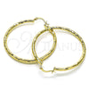 Oro Laminado Large Hoop, Gold Filled Style Polished, Golden Finish, 02.213.0243.1.50
