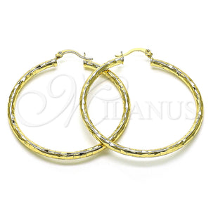 Gold Filled Hoop Earrings — Large Hoop Polished 02. — main product view — SKU 149278 | Oro Laminado aretes de aro — Large Hoop pulido 02. — SKU 149278