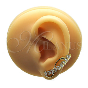 Gold Filled Ring — Earcuff with White Cubic Zirconia Polished 02. — main product view — SKU 149281 | Oro Laminado anillo — Earcuff with blanco Cubic Zirconia pulido 02. — SKU 149281