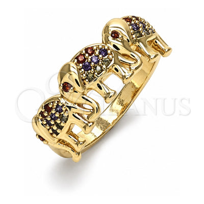 Gold Filled Gold-Filled Elephant Ring 01.284.0069.1.08 for wholesale, main product view