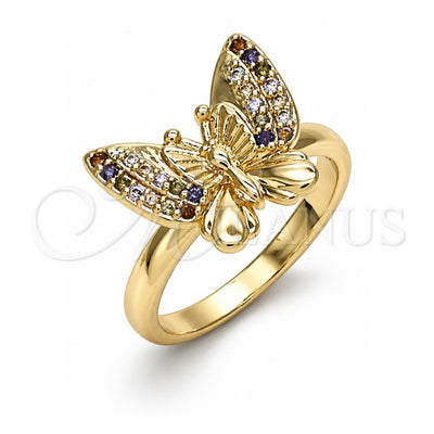Gold Filled Gold-Filled Butterfly Ring 01.284.0070.1.09 for wholesale, main product view