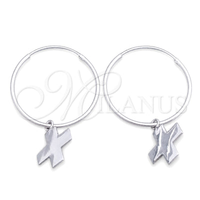 Plateada Plata Esterlina Aretes, vista principal del producto de Plata 925 por Mayoreo, vista principal del producto
