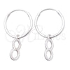 Plateada Plata Esterlina Aretes, vista principal del producto de Plata 925 por Mayoreo, vista principal del producto