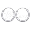 Sterling Silver Small Hoop, Twist Design, Diamond Cutting Finish, Silver Finish, 02.401.0028.12