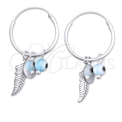 Plateada Plata Esterlina Aretes, vista principal del producto de Plata 925 por Mayoreo, vista principal del producto