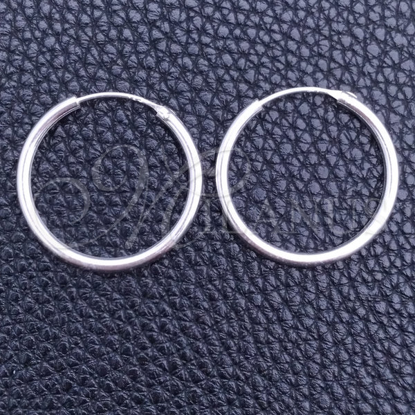 Sterling Silver Hoop Earrings — Small Hoop Polished 02. — main product view — SKU 149495 | Plata 925 aretes de aro — Small Hoop pulido 02. — SKU 149495