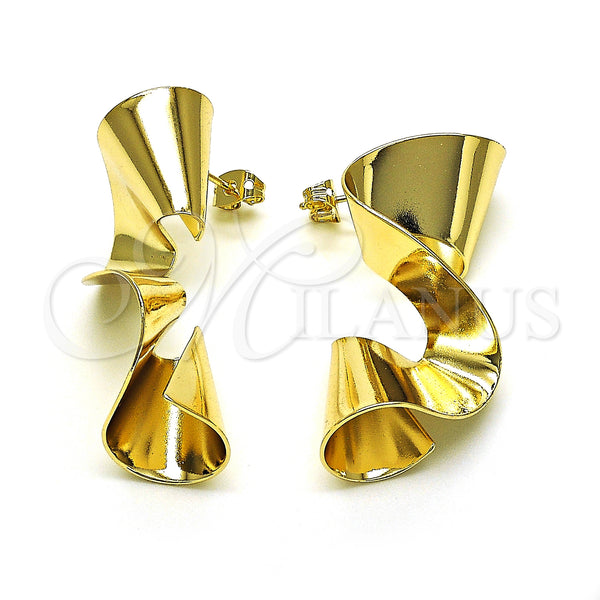 Gold Filled Ring — Stud Earring Polished 02. — main product view — SKU 149561 | Oro Laminado anillo — Stud Earring pulido 02. — SKU 149561