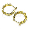 Oro Laminado Small Hoop, Gold Filled Style Polished, Golden Finish, 02.213.0411.20