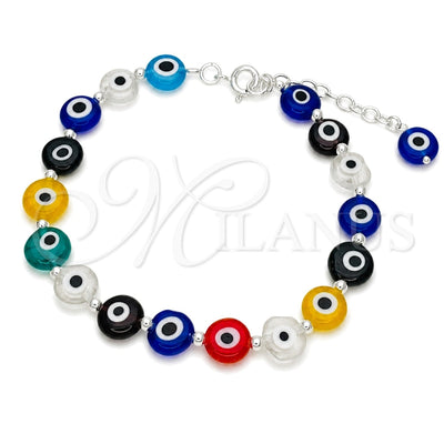 Plateada Plata Esterlina Pulsera, vista principal del producto de Plata 925 por Mayoreo, vista principal del producto