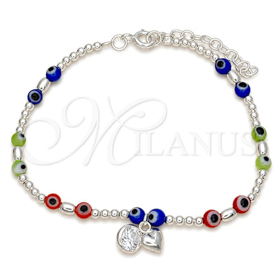 Plateada Plata Esterlina Pulsera, vista principal del producto de Plata 925 por Mayoreo, vista principal del producto