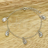 Sterling Silver Fancy Bracelet, Polished, Silver Finish, 03.401.0001.07 (02 MM Thickness, 7 Inches Length)