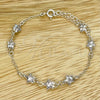 Plateada Plata Esterlina Pulsera, vista 3 de la galería del producto de Plata 925 por Mayoreo, vista adicional 3 del producto