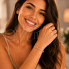 Sterling Silver Fancy Bracelet, with White Cubic Zirconia, Polished, Silver Finish, 03.401.0006.07 (02 MM for wholesale, additional product view 2
