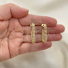Oro Laminado Small Hoop, Gold Filled Style Polished, Golden Finish, 02.210.0757.20