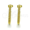 Oro Laminado Small Hoop, Gold Filled Style Polished, Golden Finish, 02.210.0757.20