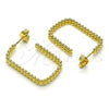Oro Laminado Small Hoop, Gold Filled Style Polished, Golden Finish, 02.210.0757.20