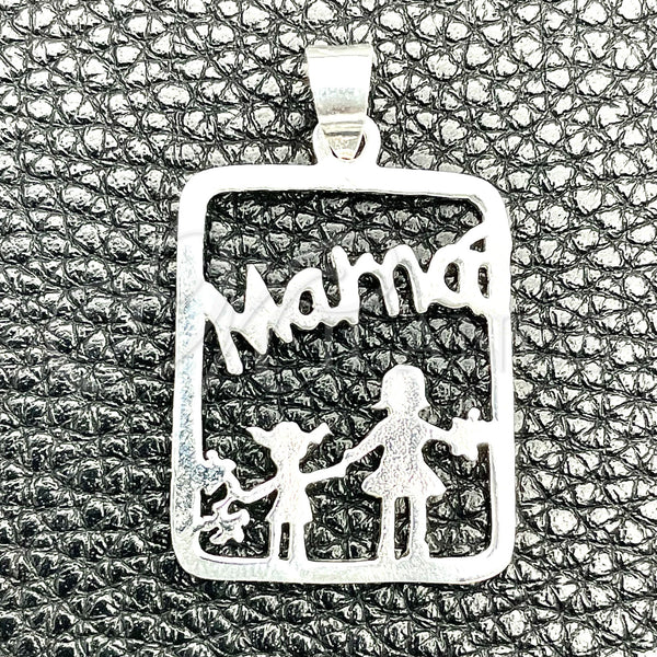 Sterling Silver Pendant — Fancy Pendant Little Girl and Little Boy Design — main product view — SKU 149901 | Plata 925 dije — elegante Pendant Little Girl and Little Boy diseño — SKU 149901