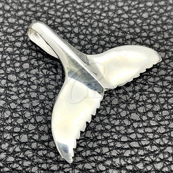 Sterling Silver Pendant — Fancy Pendant Fish Design Polished 05. — main product view — SKU 149908 | Plata 925 dije — elegante Pendant Fish diseño pulido 05. — SKU 149908