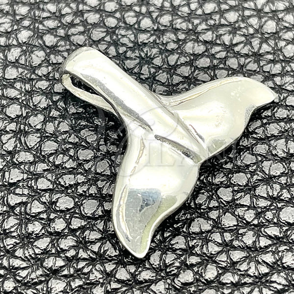 Sterling Silver Pendant — Fancy Pendant Fish Design Polished 05. — main product view — SKU 149909 | Plata 925 dije — elegante Pendant Fish diseño pulido 05. — SKU 149909