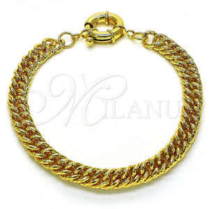 Gold Filled Anklet — Basic Anklet Polished 03. Gauge 09 MM Thickness — main product view — SKU 149998 | Oro Laminado tobillera — básico Anklet pulido 03. Gauge 09 MM Thickness — SKU 149998