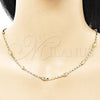 Oro Laminado Basic Necklace, Gold Filled Style Polished, Golden Finish, 04.213.0227.24 (04 MM Thickness, 24 Inches Length)