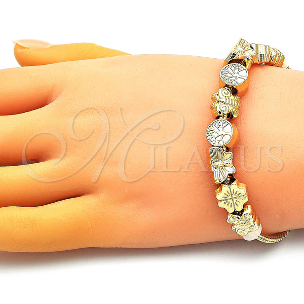 Gold Filled Bracelet — Fancy Bracelet Butterfly and Tree Design Polished 03.63. — alternate product view — SKU 150277 | Oro Laminado brazalete — elegante Bracelet Butterfly and Tree diseño pulido 03.63. — SKU 150277