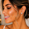 Sterling Silver Stud Earring, Ball Design, Polished, Silver Finish, 02.401.0055.10