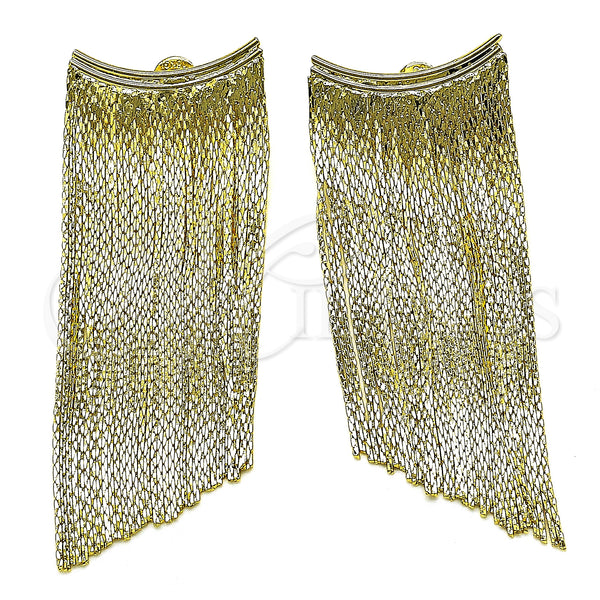 Gold Filled Ring — Long Earring Diamond Cutting 02. — main product view — SKU 150372 | Oro Laminado anillo — Long Earring Diamond Cutting 02. — SKU 150372