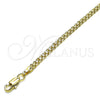 Oro Laminado Basic Bracelet, Gold Filled Style Bismark Design, Polished, Golden Finish, 04.213.0262.08 (03 MM Thickness, 8 Inches Length)