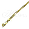 Oro Laminado Basic Bracelet, Gold Filled Style Bismark Design, Polished, Golden Finish, 04.213.0263.07 (04 MM Thickness, 8 Inches Length)