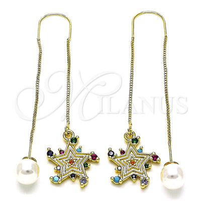 Gold-Filled Star Earrings 02.210.0808.1 — main product image — SKU 150550 | Aretes de Oro Laminado 02.210.0808.1 — imagen principal del producto — SKU 150550