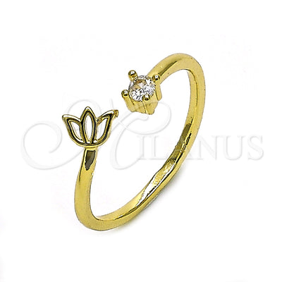 Gold Filled Gold-Filled Flower Ring 01.284.0075 for wholesale, main product view