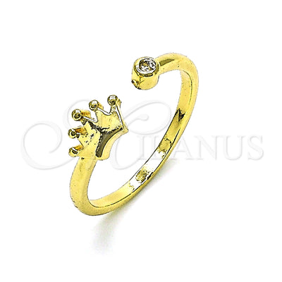 Gold Filled Gold-Filled Crown Ring 01.284.0081 for wholesale, main product view