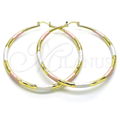 Dorado Oro Laminado Aretes, vista principal del producto por Mayoreo, vista principal del producto