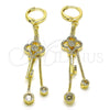 Dorado Oro Laminado Aretes, vista principal del producto por Mayoreo, vista principal del producto