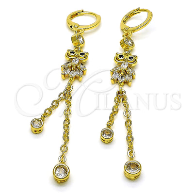 Gold Filled Gold-Filled Owl and Rolo Earrings 02.316.0093 for wholesale, main product view