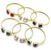 Dorado Oro Laminado Pulsera, vista 7 de la galería del producto por Mayoreo, vista adicional 7 del producto