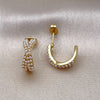 Gold Filled Ring — Stud Earring with Ivory Pearl Polished 02. — alternate product view — SKU 150917 | Oro Laminado anillo — Stud Earring with Ivory Pearl pulido 02. — SKU 150917
