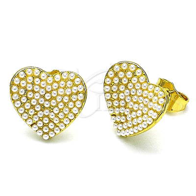 Gold Filled Gold-Filled Heart Earrings 02.379.0021 for wholesale, main product view