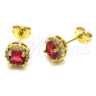 Gold-Filled Cluster Earrings 02.342.0106.3 — main product image — SKU 151131 | Aretes de Oro Laminado 02.342.0106.3 — imagen principal del producto — SKU 151131