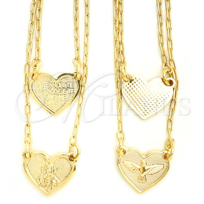 Gold Filled Gold-Filled Necklace 04.02.0015 for wholesale, main product view