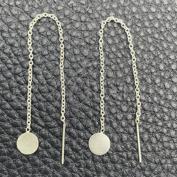 Sterling Silver Ring — Threader Earring Ball Design Polished 02. — main product view — SKU 151282 | Plata 925 anillo — Threader Earring Ball diseño pulido 02. — SKU 151282